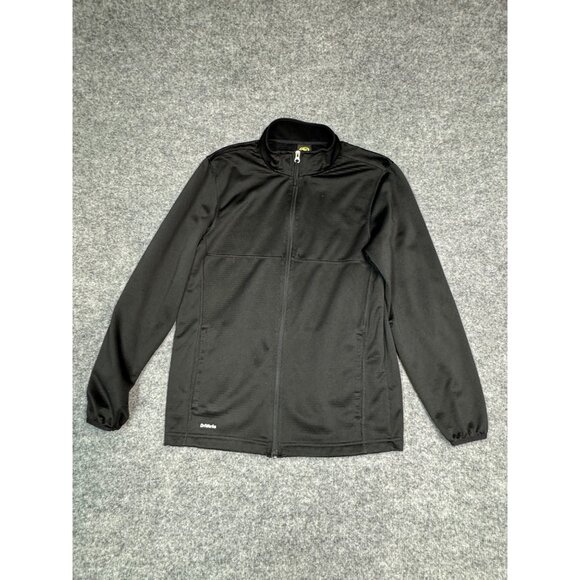 Athletic Works Jacket Men's size S DriWorks Black Full-Zip lighweight Jacket - Picture 1 of 12